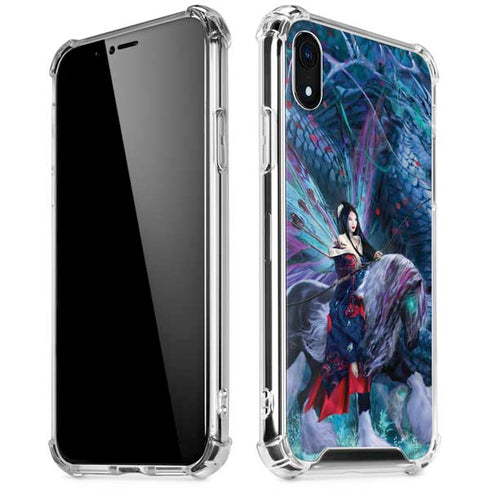 Ride of the Yokai Fairy and Dragon by Ruth Thompson iPhone XR Clear Case