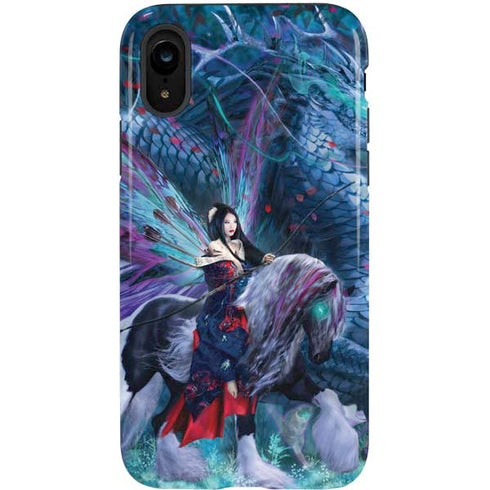 Ruth Thompson Ride of the Yokai Fairy and Dragon iPhone XR Pro Case
