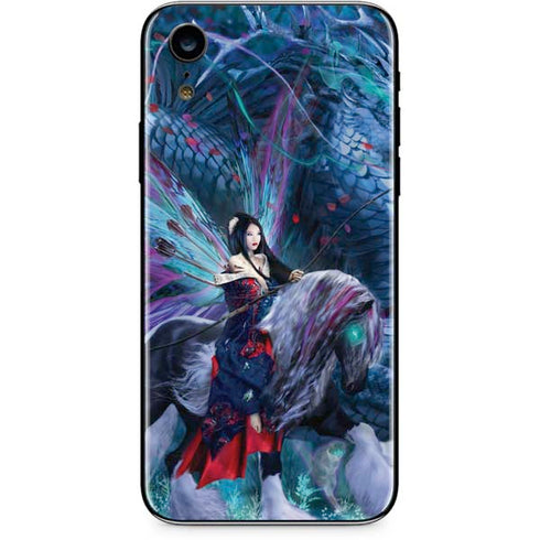 Ruth Thompson Ride of the Yokai Fairy and Dragon iPhone XR Skin