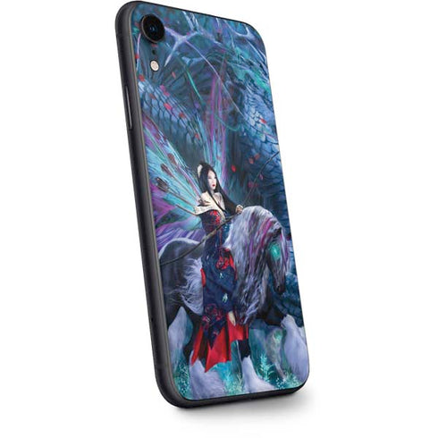 Ruth Thompson Ride of the Yokai Fairy and Dragon iPhone XR Skin