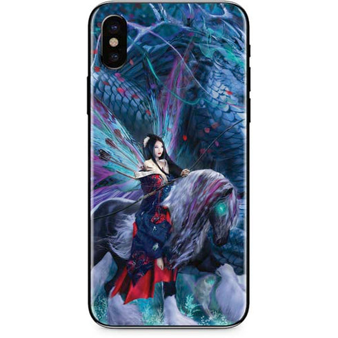 Ruth Thompson Ride of the Yokai Fairy and Dragon iPhone XS Max Skin