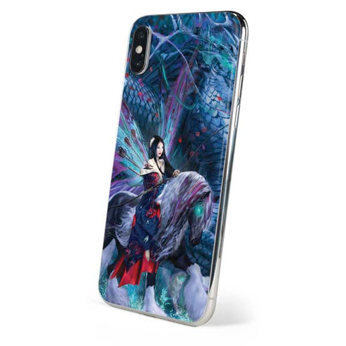 Ruth Thompson Ride of the Yokai Fairy and Dragon iPhone XS Skin