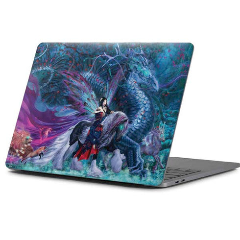 Ruth Thompson Ride of the Yokai Fairy and Dragon Apple MacBook Pro 13-inch Skin