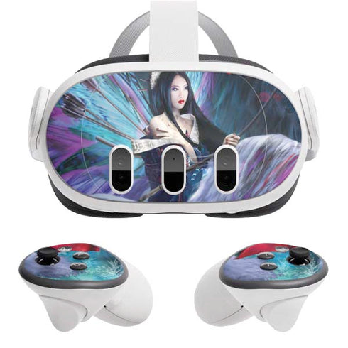 Ride of the Yokai Fairy and Dragon by Ruth Thompson Meta Quest 3 Skin