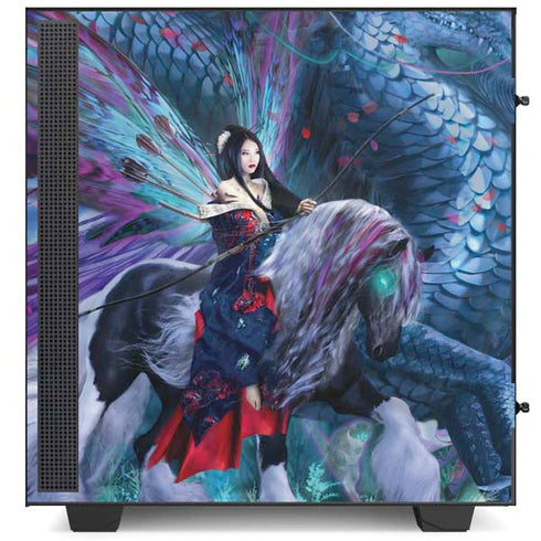 Ruth Thompson Ride of the Yokai Fairy and Dragon NZXT H510 Compact ATX Mid-Tower Case Skin