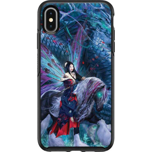 Ruth Thompson Ride of the Yokai Fairy and Dragon Otterbox Symmetry iPhone Skin