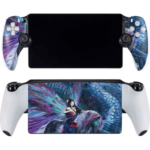 Ride of the Yokai Fairy and Dragon by Ruth Thompson PlayStation Portal Remote Player Skin