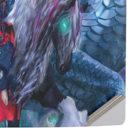 Ride of the Yokai Fairy and Dragon by Ruth Thompson PS5 Slim Disk Console Skin