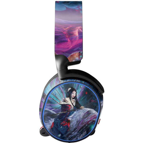 Ruth Thompson Ride of the Yokai Fairy and Dragon SteelSeries Arctis 3 Skin