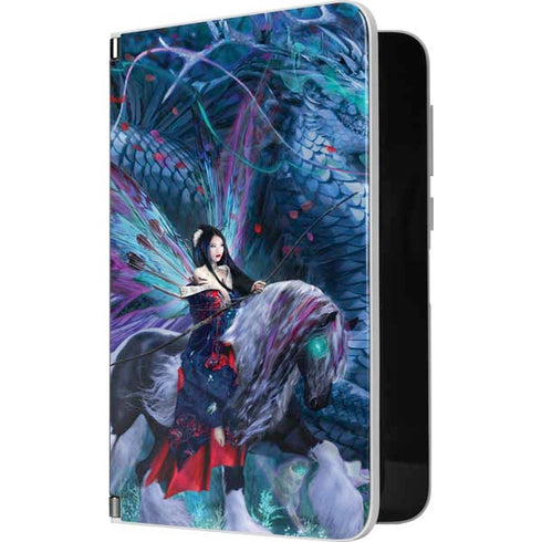 Ruth Thompson Ride of the Yokai Fairy and Dragon Surface Duo Skin