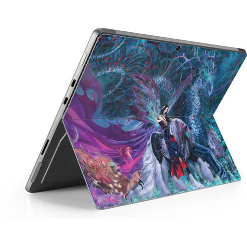 Ruth Thompson Ride of the Yokai Fairy and Dragon Surface Pro 9 Skin
