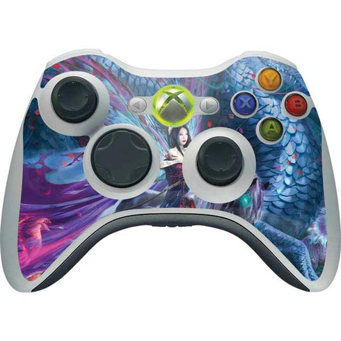 Ruth Thompson Ride of the Yokai Fairy and Dragon Xbox 360 Wireless Controller Skin