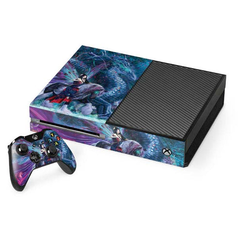 Ruth Thompson Ride of the Yokai Fairy and Dragon Xbox One Console and Controller Bundle Skin