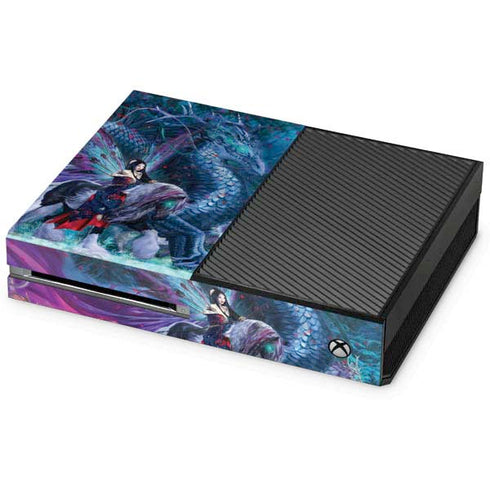 Ruth Thompson Ride of the Yokai Fairy and Dragon Xbox One Console Skin