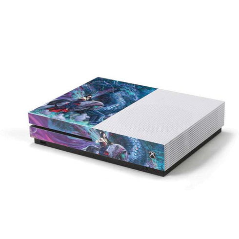 Ruth Thompson Ride of the Yokai Fairy and Dragon Xbox One S Console Skin