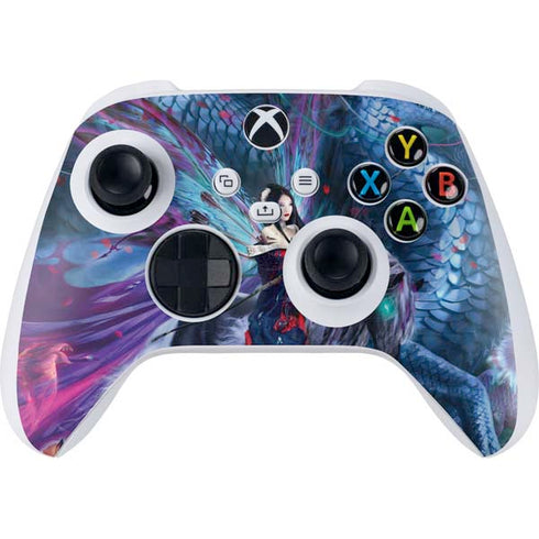 Ruth Thompson Ride of the Yokai Fairy and Dragon Xbox Series S Controller Skin