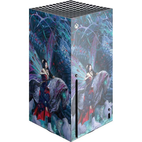 Ruth Thompson Ride of the Yokai Fairy and Dragon Xbox Series X Console Skin