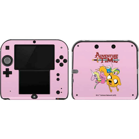 Adult Swim Adventure Time Riding in a Unicorn Nintendo 2DS Skin