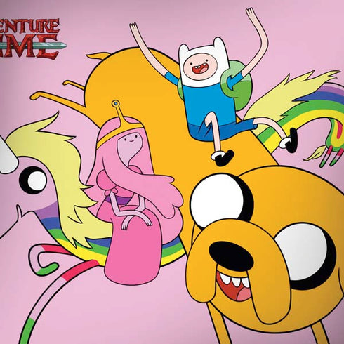 Adult Swim Adventure Time Riding in a Unicorn Dell Alienware Skin