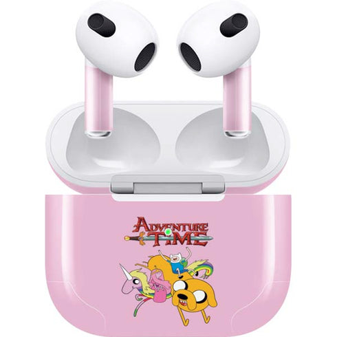 Adult Swim Adventure Time Riding in a Unicorn Apple AirPods (3rd Gen 2021) Skin