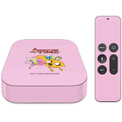 Adult Swim Adventure Time Riding in a Unicorn Apple TV Skin