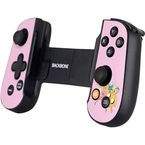 Adult Swim Adventure Time Riding in a Unicorn Backbone One for iPhone Game Controller Skin