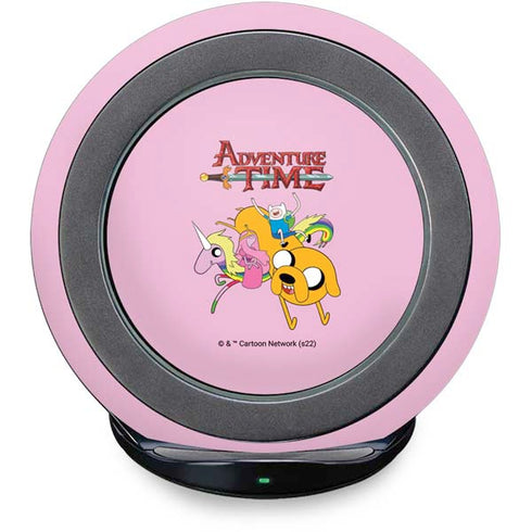 Adult Swim Adventure Time Riding in a Unicorn Fast Charge Wireless Charging Stand Skin