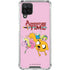Adult Swim Adventure Time Riding in a Unicorn Galaxy A12 Clear Case