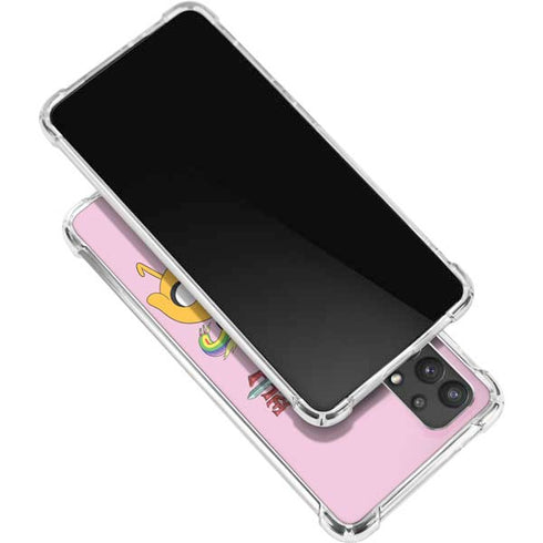 Adult Swim Adventure Time Riding in a Unicorn Galaxy A32 5G Clear Case