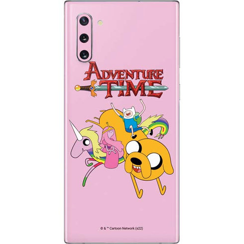 Adult Swim Adventure Time Riding in a Unicorn Galaxy Note 10 Skin