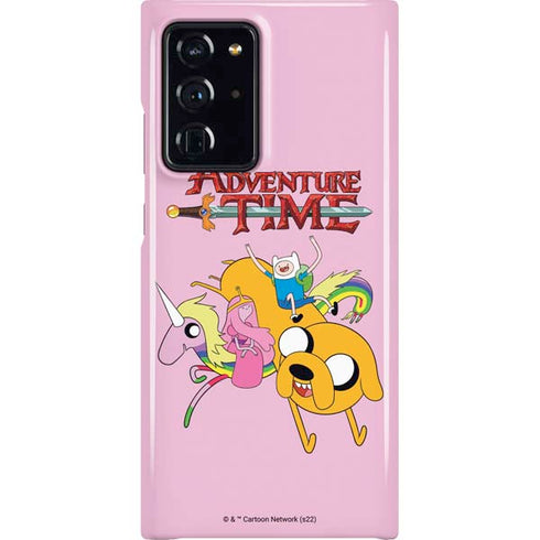 Adult Swim Adventure Time Riding in a Unicorn Galaxy Note20 Ultra 5G Lite Case