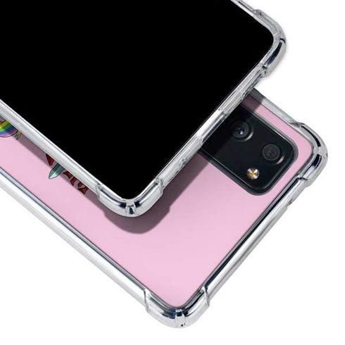 Adult Swim Adventure Time Riding in a Unicorn Galaxy S20 FE Clear Case