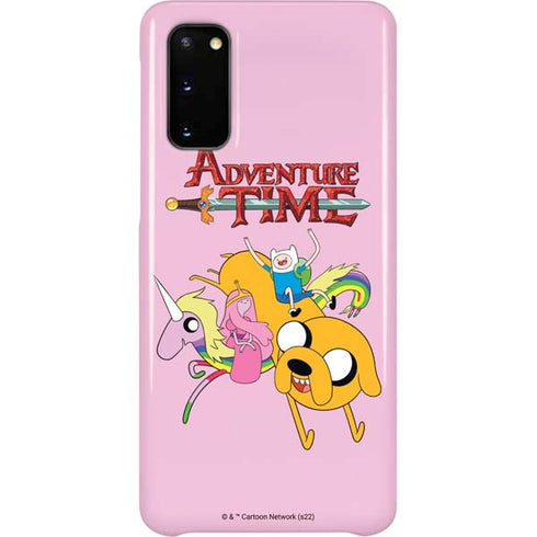 Adult Swim Adventure Time Riding in a Unicorn Galaxy S20 Lite Case