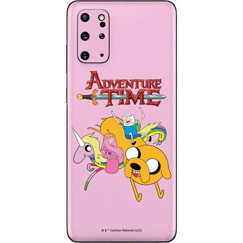 Adult Swim Adventure Time Riding in a Unicorn Galaxy S20 Plus Skin