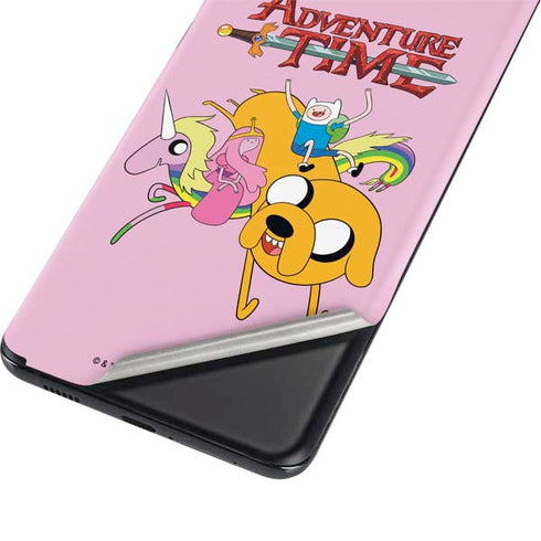 Adult Swim Adventure Time Riding in a Unicorn Galaxy S21 5G Skin