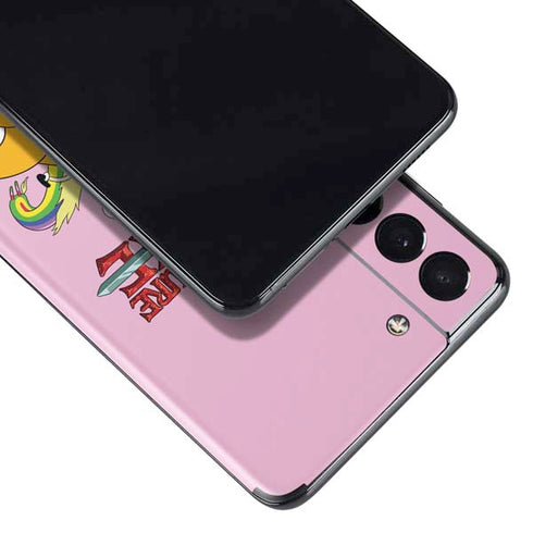 Adult Swim Adventure Time Riding in a Unicorn Galaxy S21 Plus 5G Skin