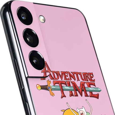 Adult Swim Adventure Time Riding in a Unicorn Galaxy S22 Skin