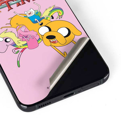 Adult Swim Adventure Time Riding in a Unicorn Galaxy S22 Skin