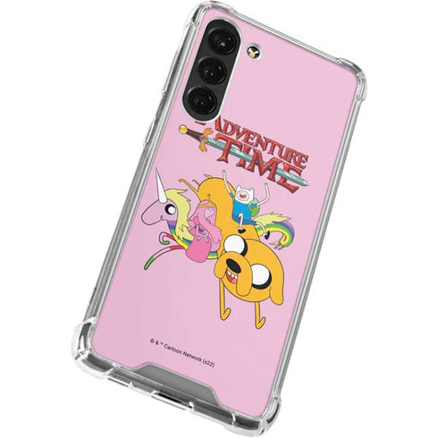 Adult Swim Adventure Time Riding in a Unicorn Galaxy S23 Plus Clear Case