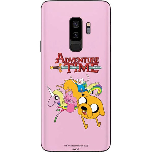 Adult Swim Adventure Time Riding in a Unicorn Galaxy S9 Plus Skin