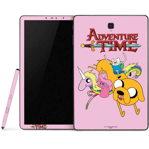 Adult Swim Adventure Time Riding in a Unicorn Samsung Galaxy Tab Skin