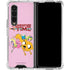 Adult Swim Adventure Time Riding in a Unicorn Galaxy Z Fold4 5G Clear Case