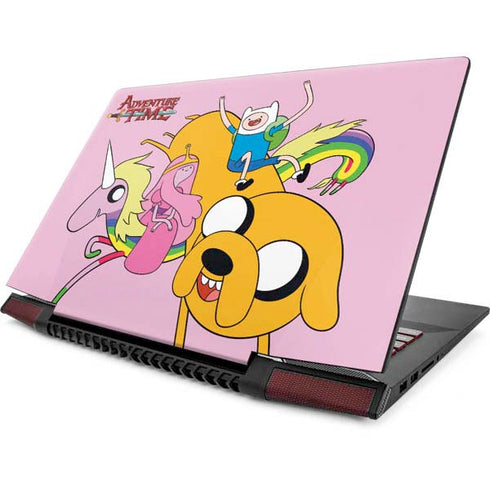 Adult Swim Adventure Time Riding in a Unicorn Lenovo IdeaPad Skin
