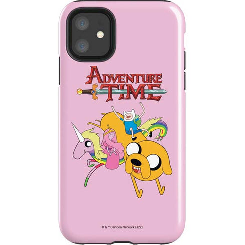 Adult Swim Adventure Time Riding in a Unicorn iPhone 11 Impact Case