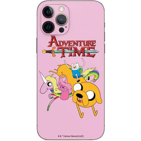 Adult Swim Adventure Time Riding in a Unicorn iPhone 12 Pro Skin