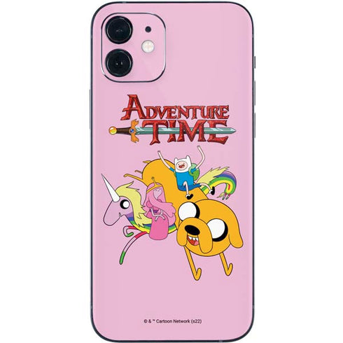 Adult Swim Adventure Time Riding in a Unicorn iPhone 12 Skin