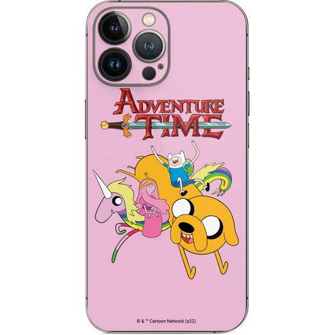 Adult Swim Adventure Time Riding in a Unicorn iPhone 13 Pro Max Skin
