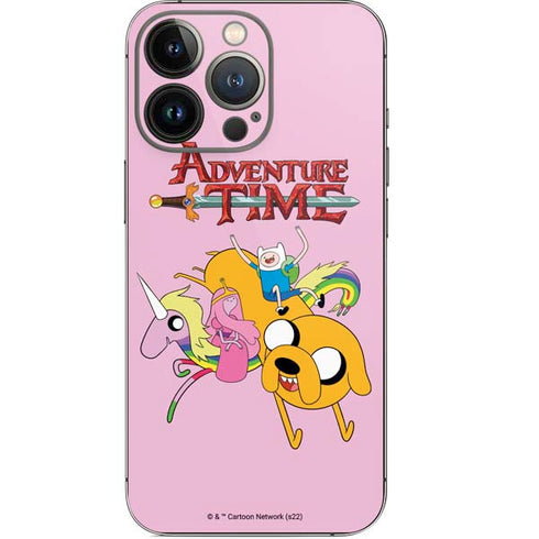 Adult Swim Adventure Time Riding in a Unicorn iPhone 13 Pro Skin