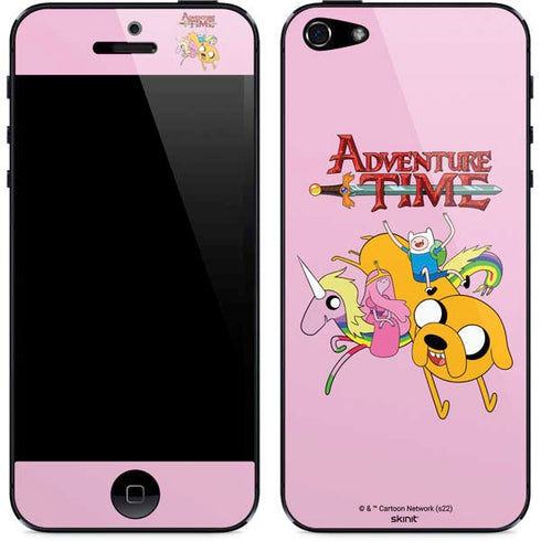Adult Swim Adventure Time Riding in a Unicorn iPhone 5/5s/5SE Skin