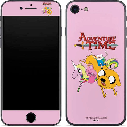 Adult Swim Adventure Time Riding in a Unicorn iPhone 7 Skin